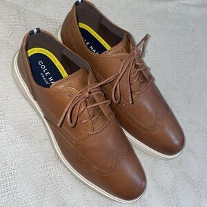 Cole Haan Grand+ Men’s Active Shoes Size 13W Brown Leather Athleisure NWOB
